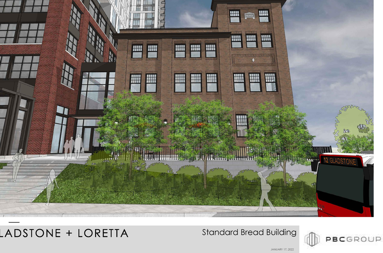 Rendering of building from page 3 of the file '2022-03-14 - Renderings - D07-12-21-0053'