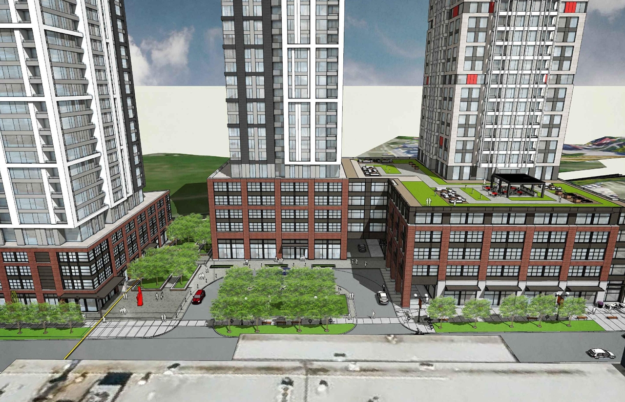 Rendering of building from page 6 of the file '2022-03-14 - Renderings - D07-12-21-0053'