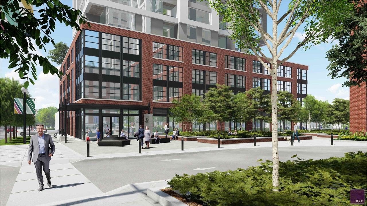 Rendering of building from page 8 of the file '2022-03-14 - Renderings - D07-12-21-0053'