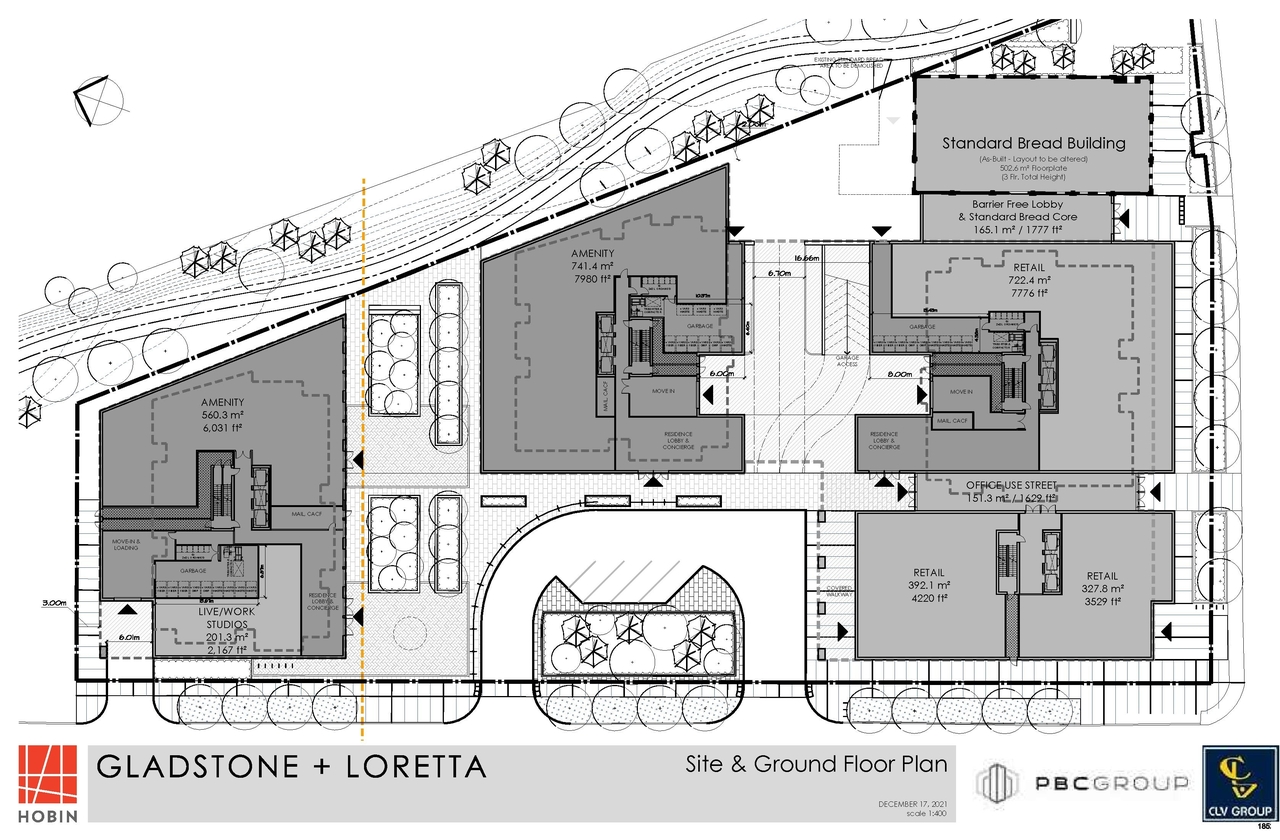 Floor plan for project from page 1 of the file '2022-03-14 - Floor Plans - D07-12-21-0053'
