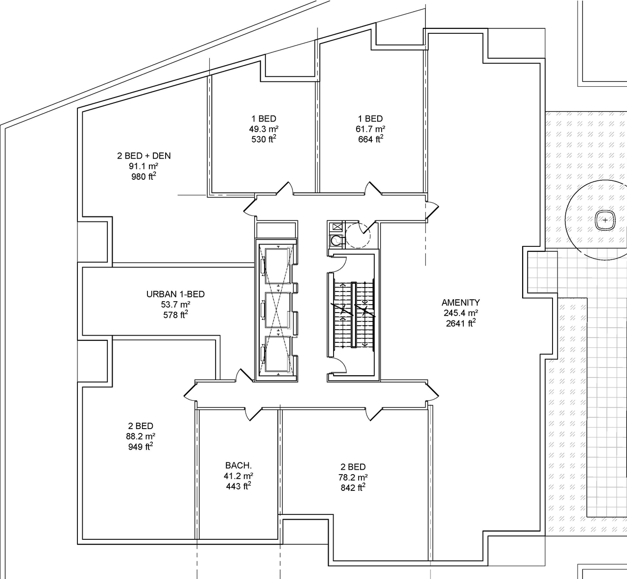 Floor plan for project from page 13 of the file '2022-03-14 - Floor Plans - D07-12-21-0053'