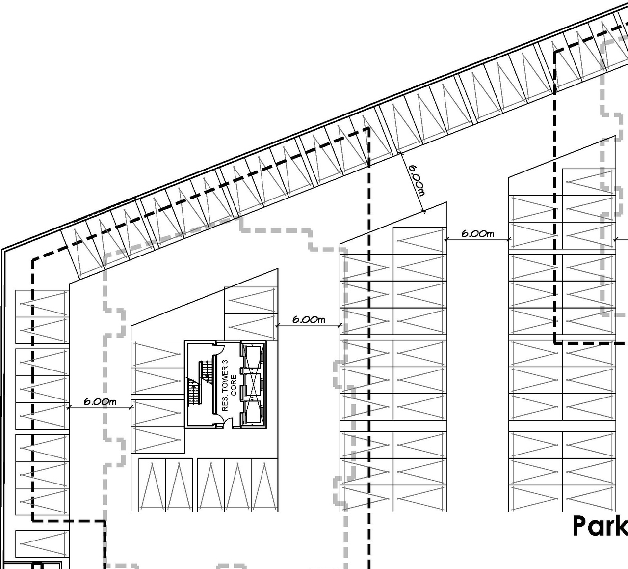 Construction site plan for project from page 3 of the file '2022-03-14 - Floor Plans - D07-12-21-0053'