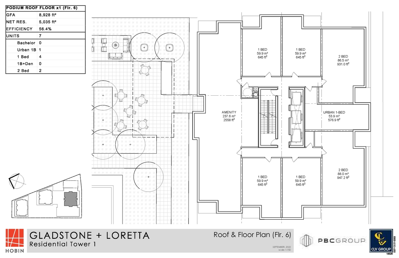 Floor plan for project from page 10 of the file '2024-04-22 - Site and Floor Plans - D07-12-21-0053'
