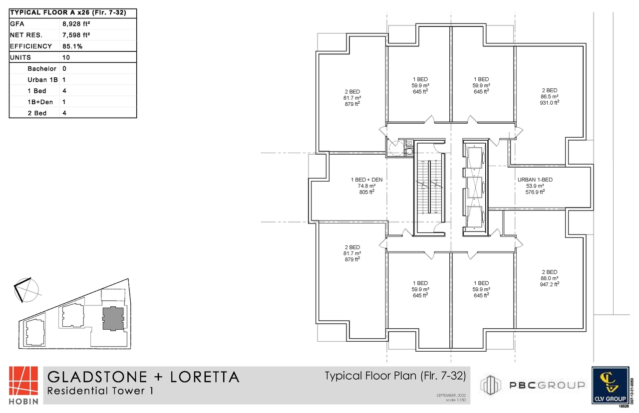 Floor plan for project from page 11 of the file '2024-04-22 - Site and Floor Plans - D07-12-21-0053'
