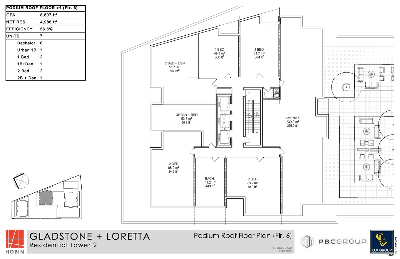 Floor plan for project from page 14 of the file '2024-04-22 - Site and Floor Plans - D07-12-21-0053'