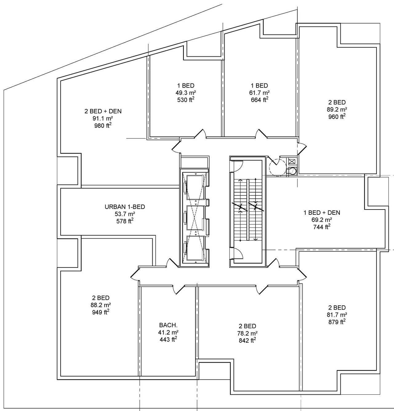 Floor plan for project from page 15 of the file '2024-04-22 - Site and Floor Plans - D07-12-21-0053'
