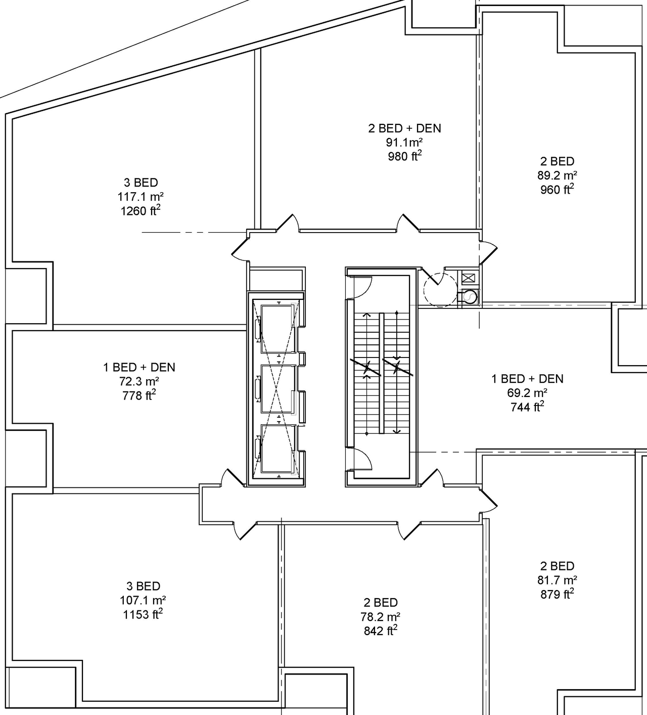 Floor plan for project from page 16 of the file '2024-04-22 - Site and Floor Plans - D07-12-21-0053'