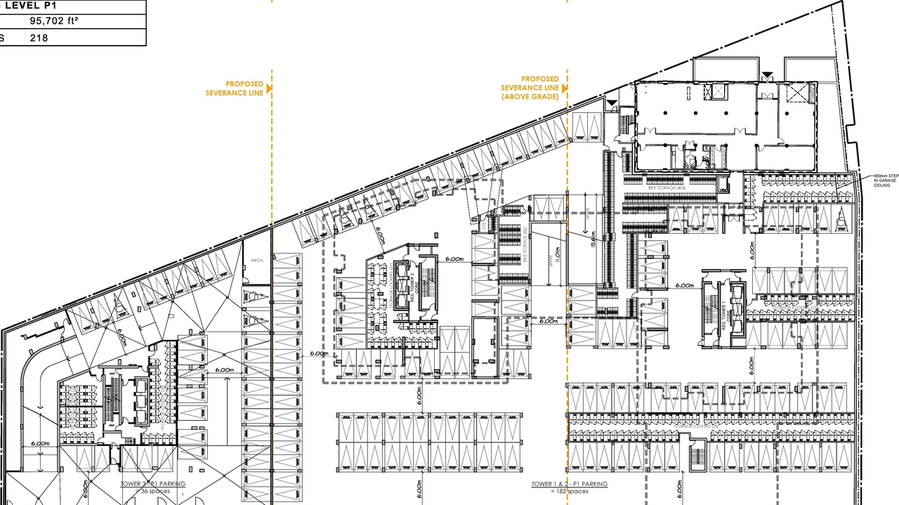 Construction site plan for project from page 2 of the file '2024-04-22 - Site and Floor Plans - D07-12-21-0053'