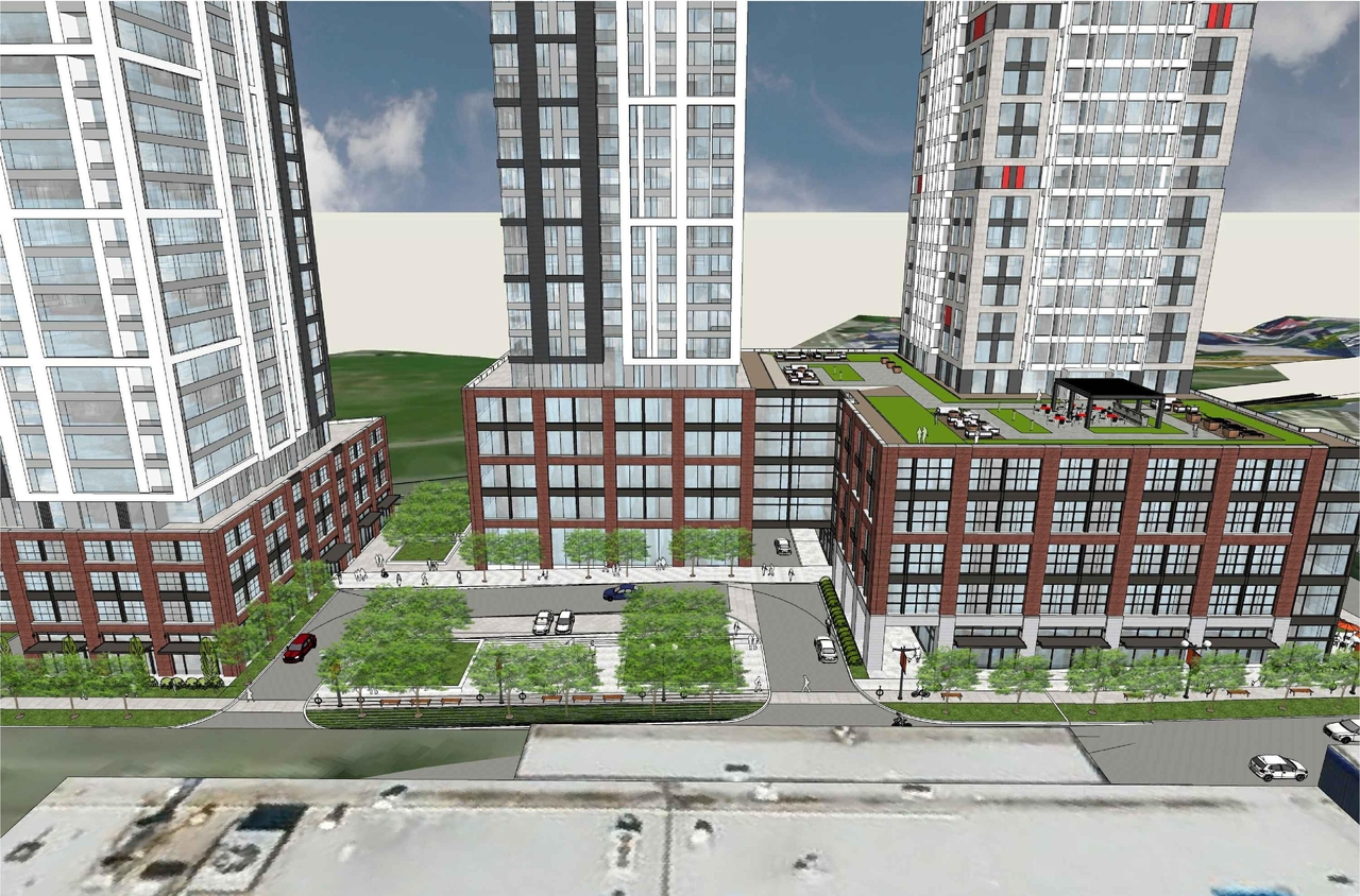 Rendering of building from page 6 of the file '2021-04-26 - Renderings - D07-12-21-0053'