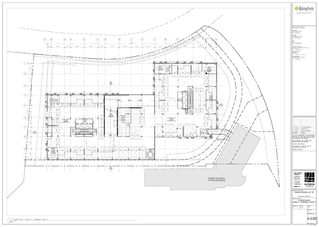 Construction site plan for project from page 4 of the file '2021-08-09 - Site Plan,Floor Plans and Building Sections - D07-12-21-0057'