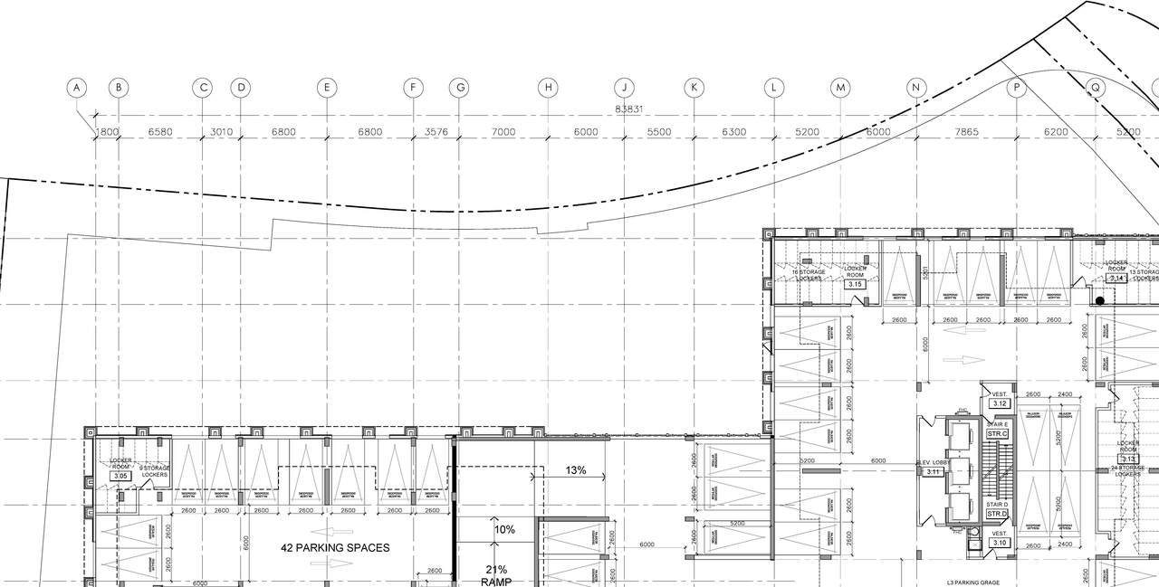 Construction site plan for project from page 4 of the file '2021-05-04 - Floor Plans - D07-12-21-0057'