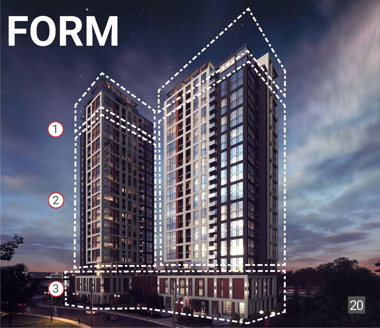 Rendering of building from page 20 of the file '2021-06-30 - UDRP Application Presentation - D07-12-21-0057'