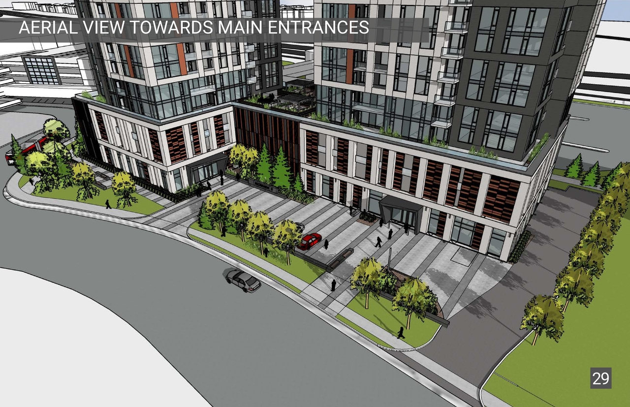 Rendering of building from page 29 of the file '2021-06-30 - UDRP Application Presentation - D07-12-21-0057'