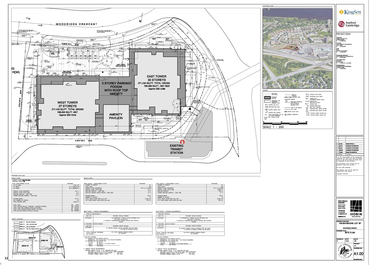 Construction site plan for project from page 33 of the file '2021-06-30 - UDRP Application Presentation - D07-12-21-0057'