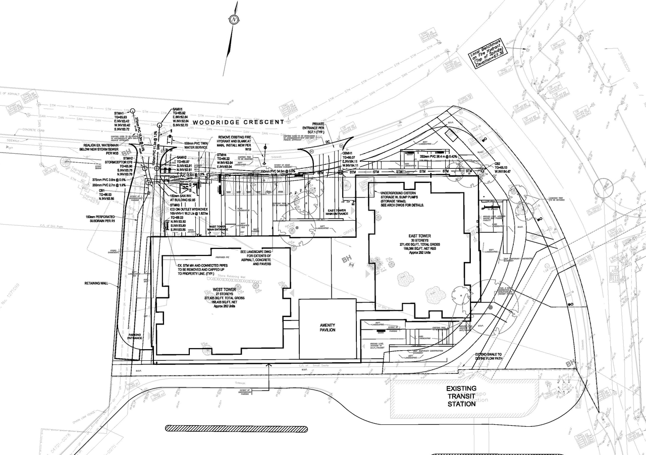 Construction site plan for project from page 47 of the file '2021-06-30 - UDRP Application Presentation - D07-12-21-0057'