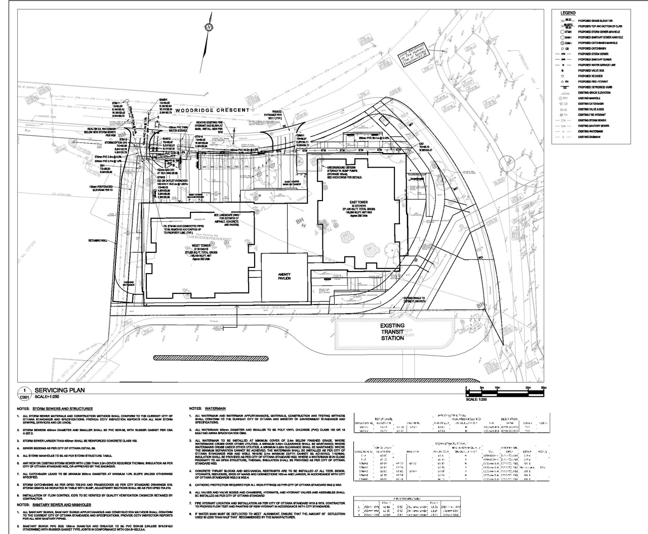 Construction site plan for project from page 47 of the file '2021-06-30 - UDRP Application Presentation - D07-12-21-0057'