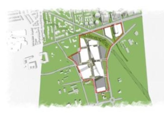 Construction site plan for project from page 17 of the file '2021-10-28 - APPROVED Design Brief and Planning Rationale - D07-12-21-0059'