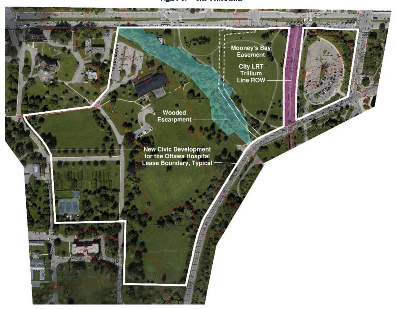 Construction site plan for project from page 18 of the file '2021-10-28 - APPROVED Design Brief and Planning Rationale - D07-12-21-0059'