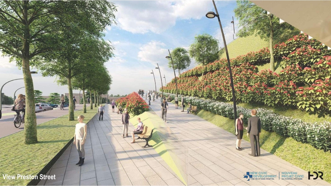 Rendering of building from page 35 of the file '2021-06-04 - Urban Design Review Panel Formal Package - D07-12-21-0059'