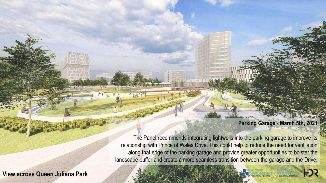 Rendering of building from page 38 of the file '2021-06-04 - Urban Design Review Panel Formal Package - D07-12-21-0059'