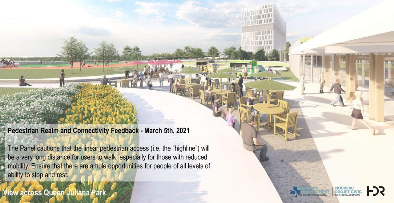 Rendering of building from page 40 of the file '2021-06-04 - Urban Design Review Panel Formal Package - D07-12-21-0059'