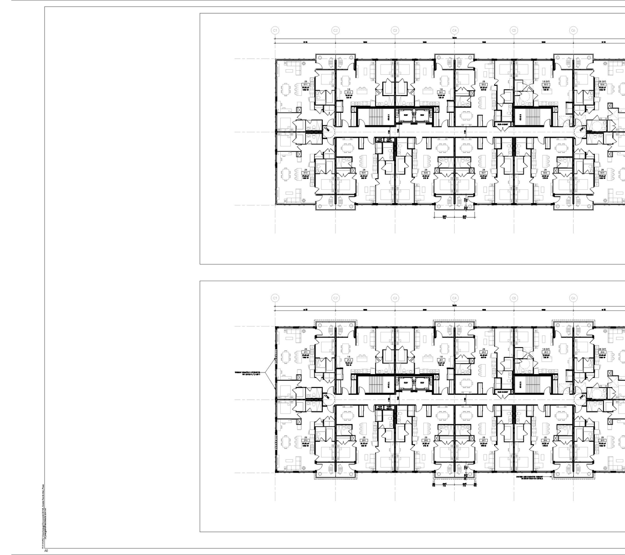 Floor plan for project from page 22 of the file '2021-05-18 - Urban Design Brief - D07-12-21-0062'