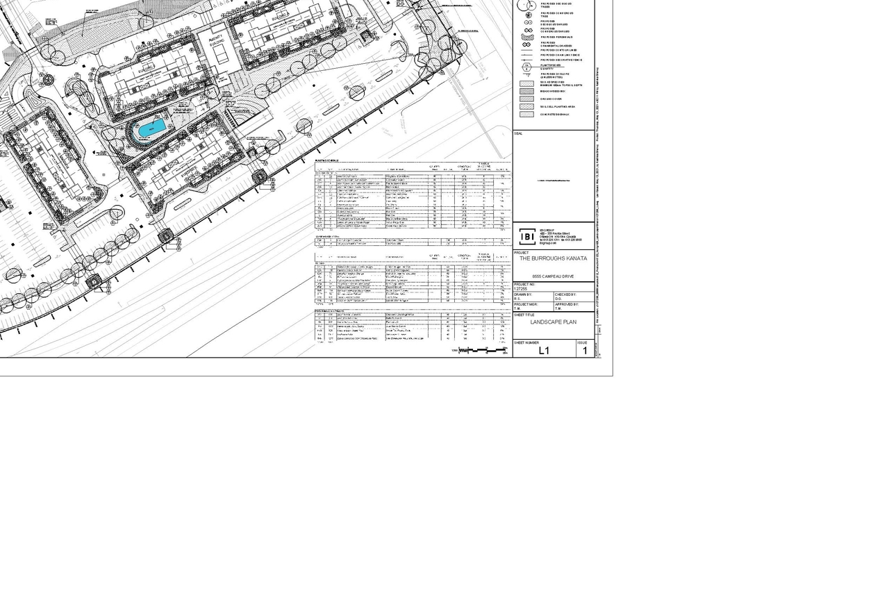 Construction site plan for project from page 32 of the file '2021-05-18 - Urban Design Brief - D07-12-21-0062'