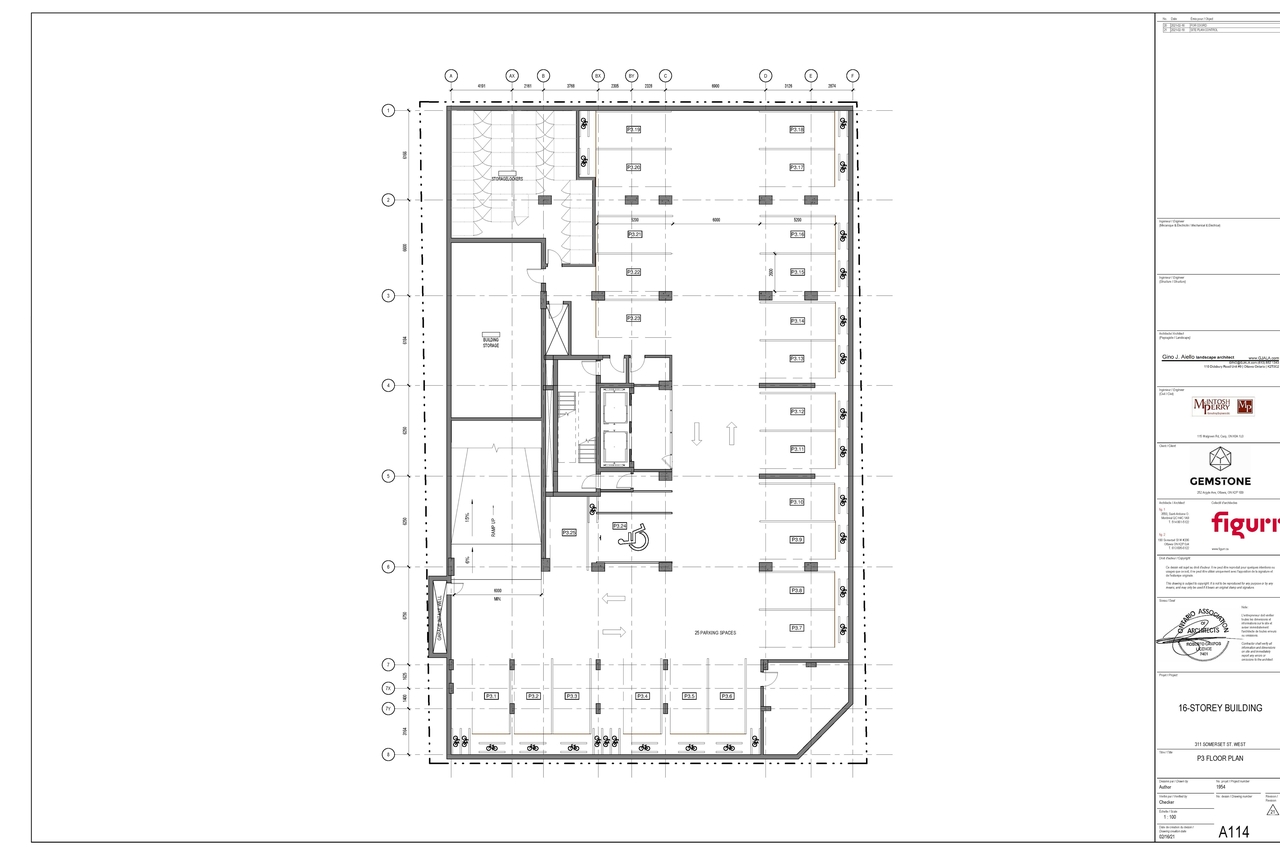 Floor plan for project from page 1 of the file '2021-05-20 - Floor Plans - D07-12-21-0065'