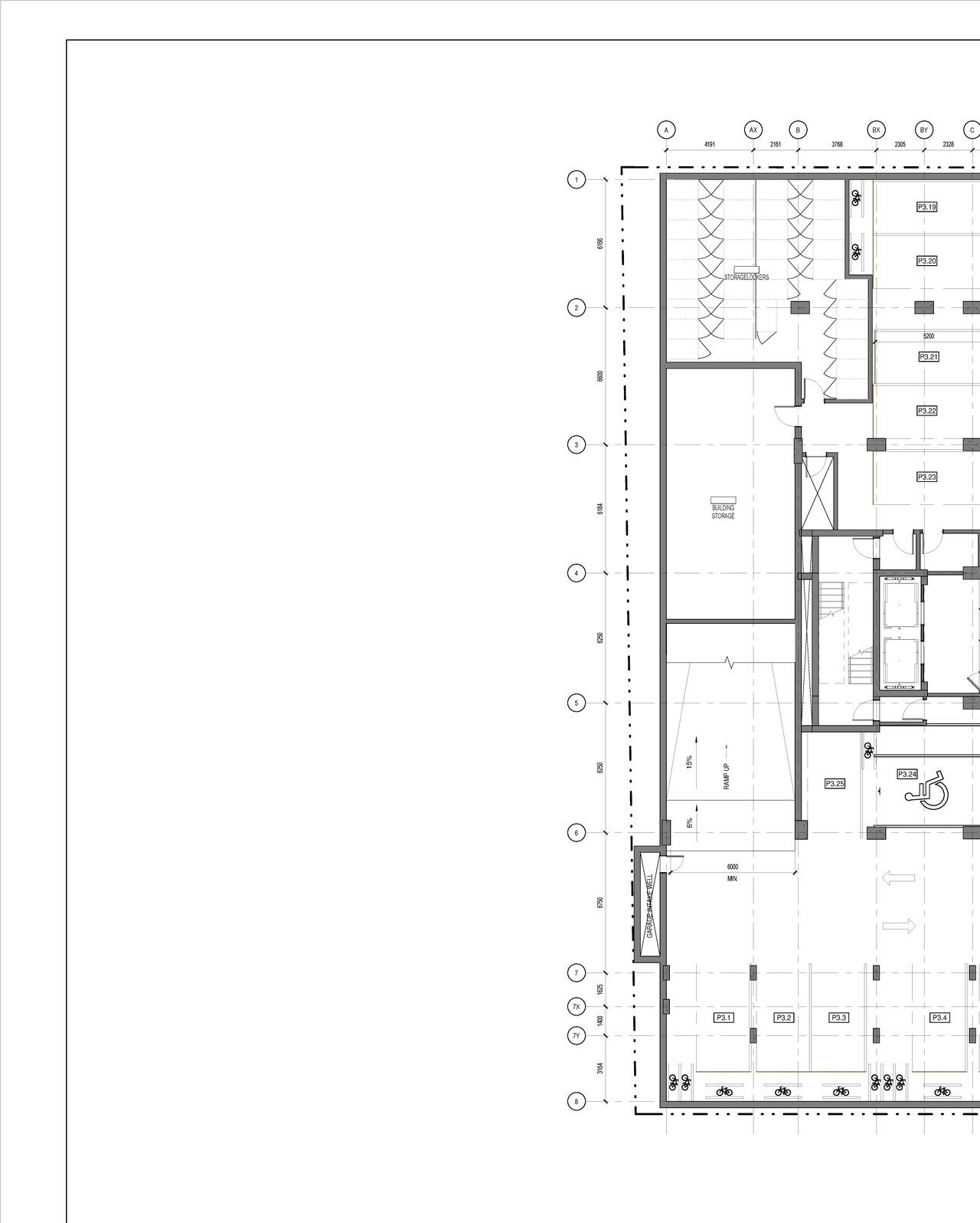 Construction site plan for project from page 1 of the file '2021-05-20 - Floor Plans - D07-12-21-0065'