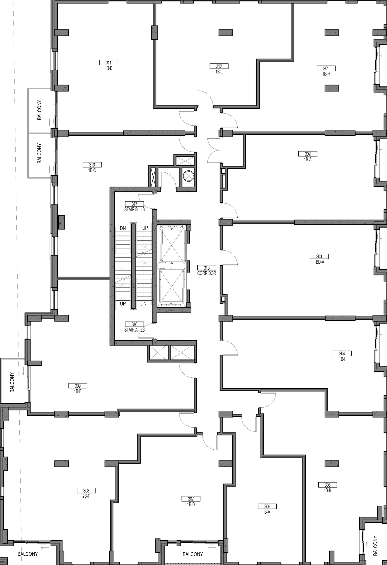 Construction site plan for project from page 6 of the file '2022-12-07 - Floor Plans - D07-12-21-0065'