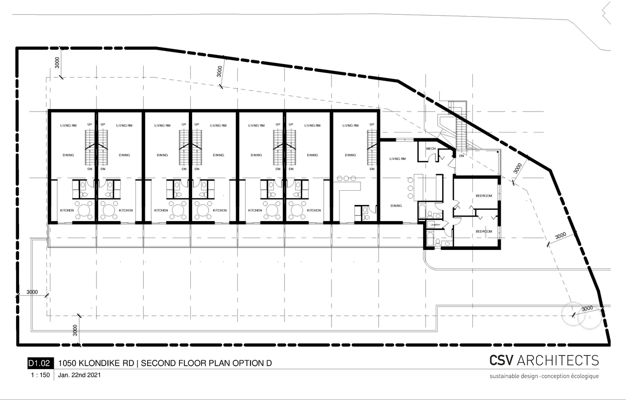 Floor plan for project from page 2 of the file '2021-12-03 - First Floor Plan Option D - D07-12-21-0066'