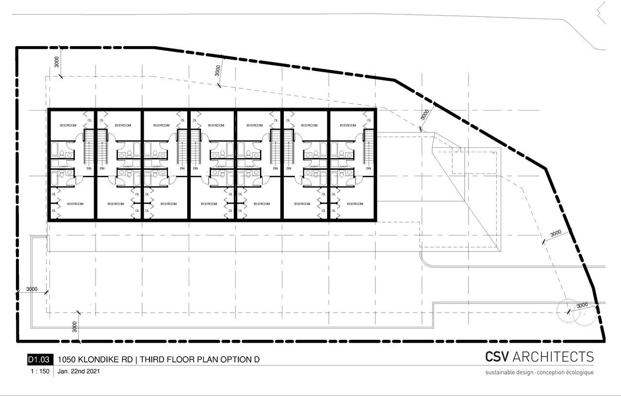 Floor plan for project from page 3 of the file '2021-12-03 - First Floor Plan Option D - D07-12-21-0066'