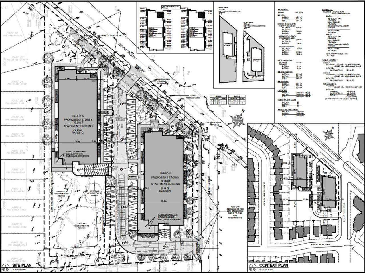 Construction site plan for project from page 18 of the file '2021-06-07 - Design Brief - D07-12-21-0081'