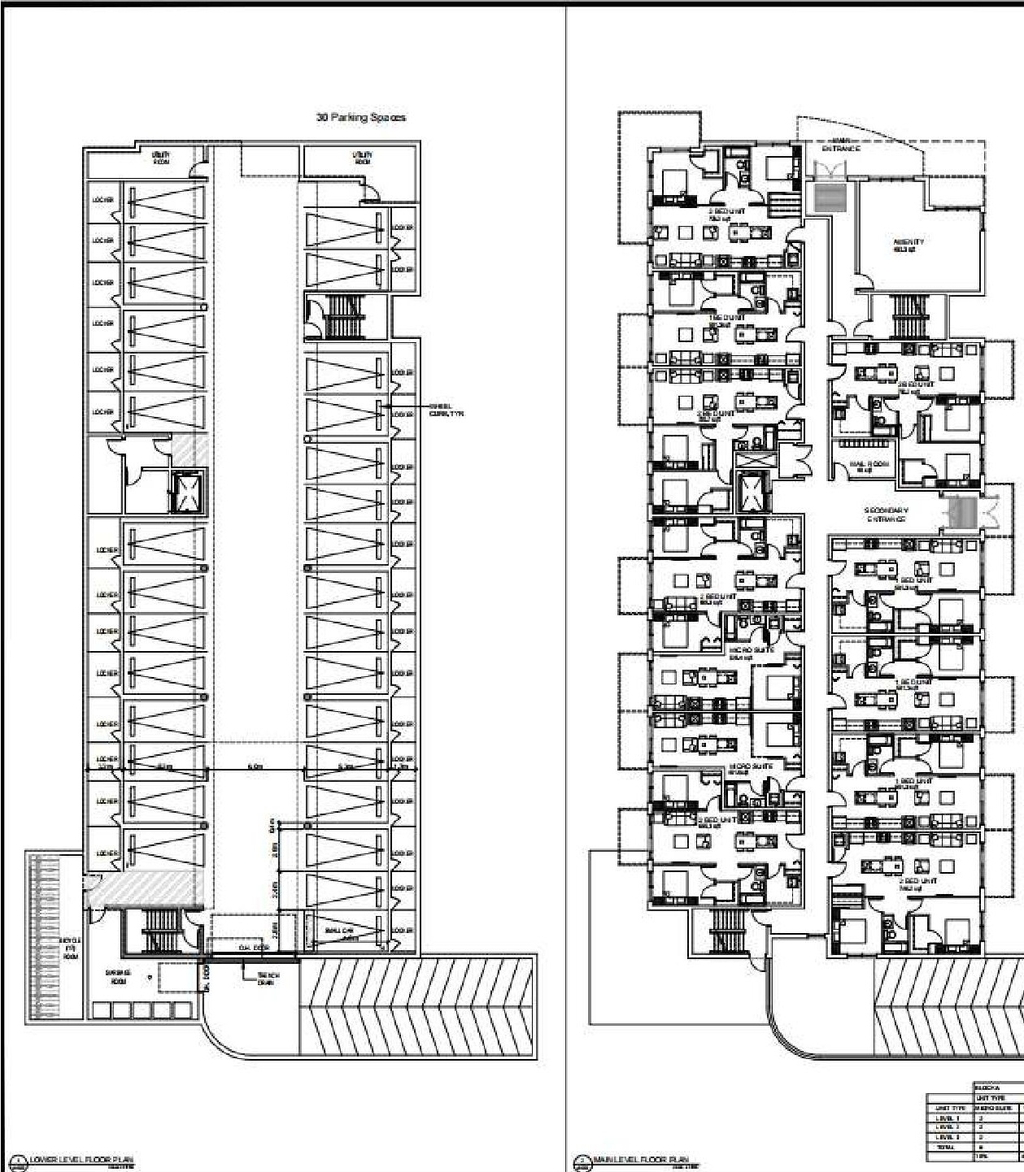 Floor plan for project from page 19 of the file '2021-06-07 - Design Brief - D07-12-21-0081'