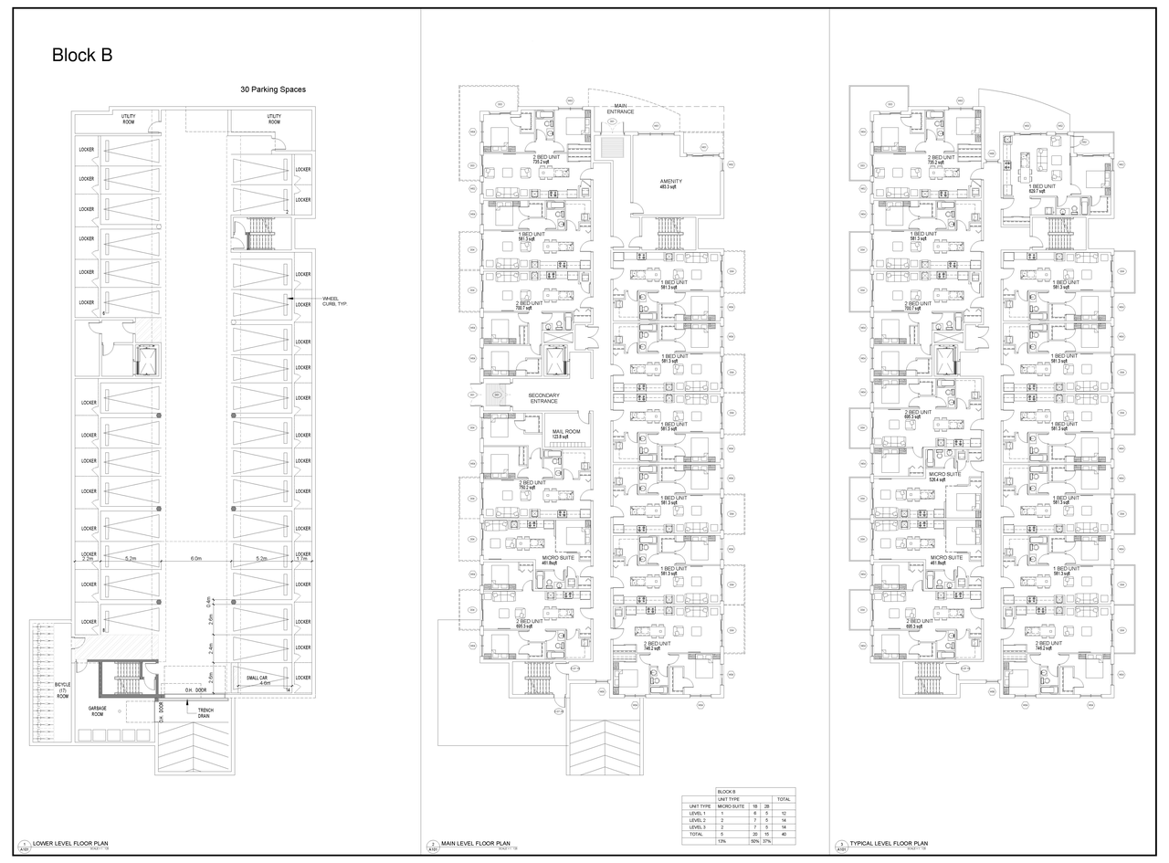 Floor plan for project from page 26 of the file '2021-06-07 - Design Brief - D07-12-21-0081'