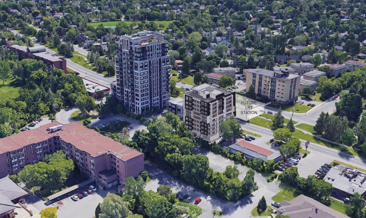 Rendering of building from page 15 of the file '2021-06-21 - Design Brief - D07-12-21-0088'