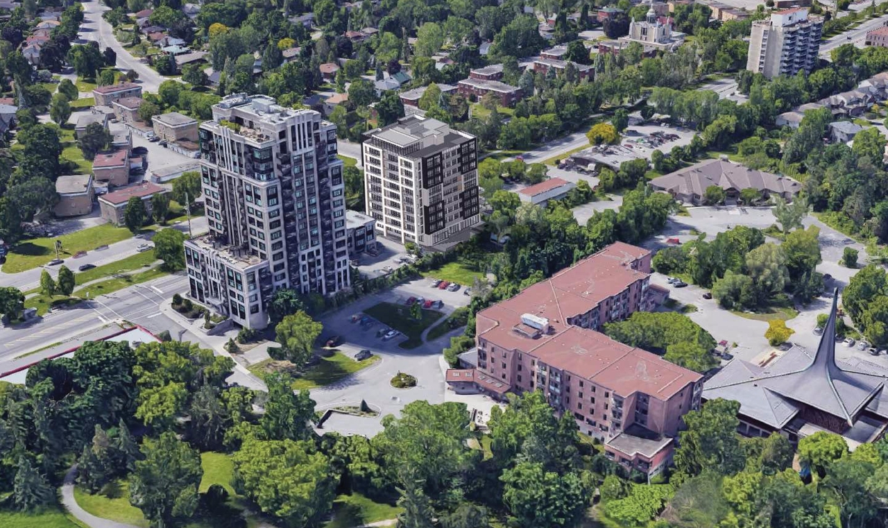 Rendering of building from page 17 of the file '2021-06-21 - Design Brief - D07-12-21-0088'