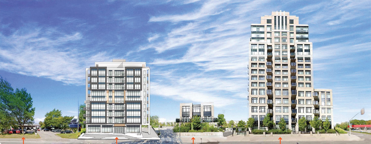 Rendering of building from page 22 of the file '2021-06-21 - Design Brief - D07-12-21-0088'