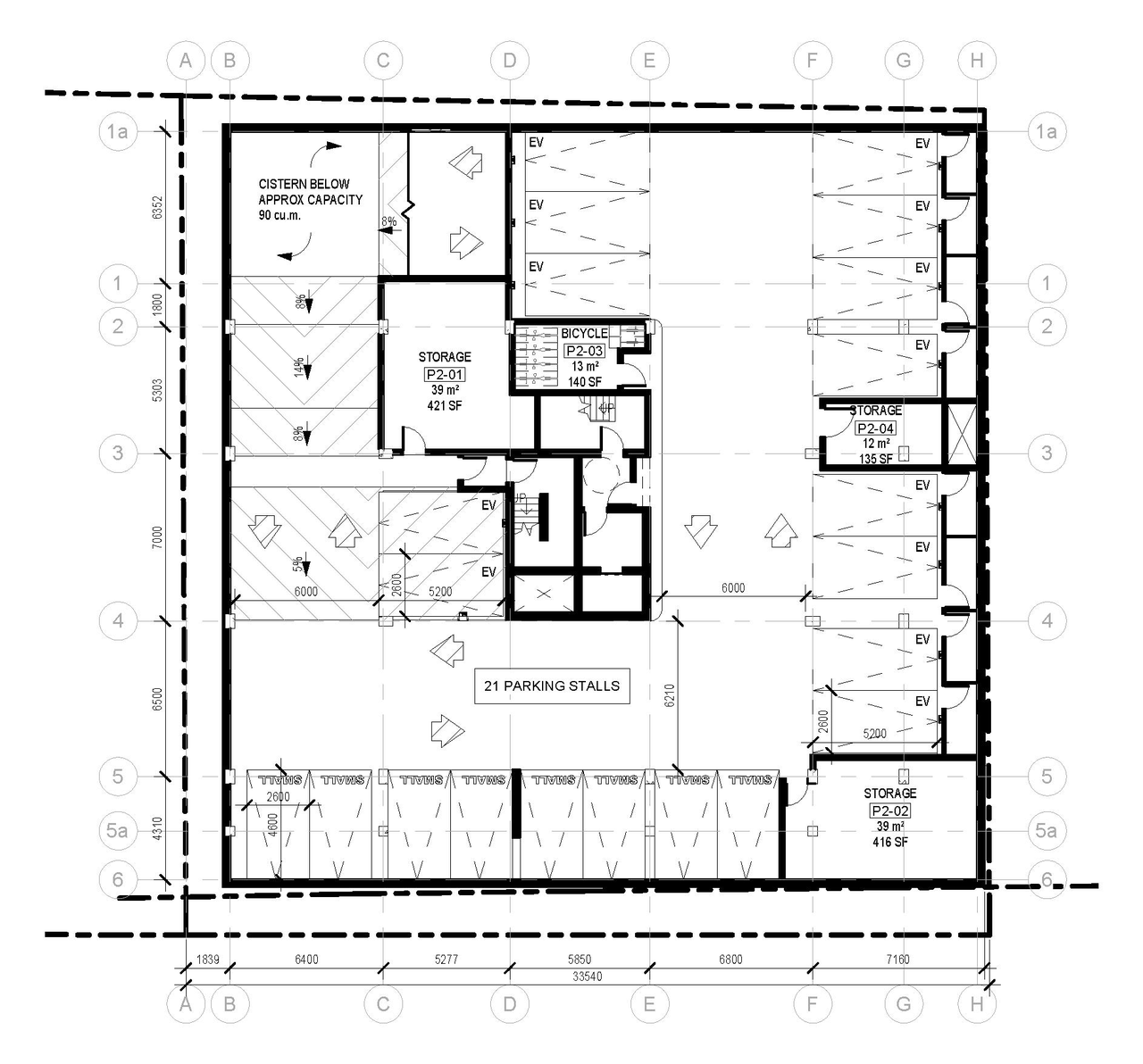 Floor plan for project from page 32 of the file '2021-06-21 - Design Brief - D07-12-21-0088'