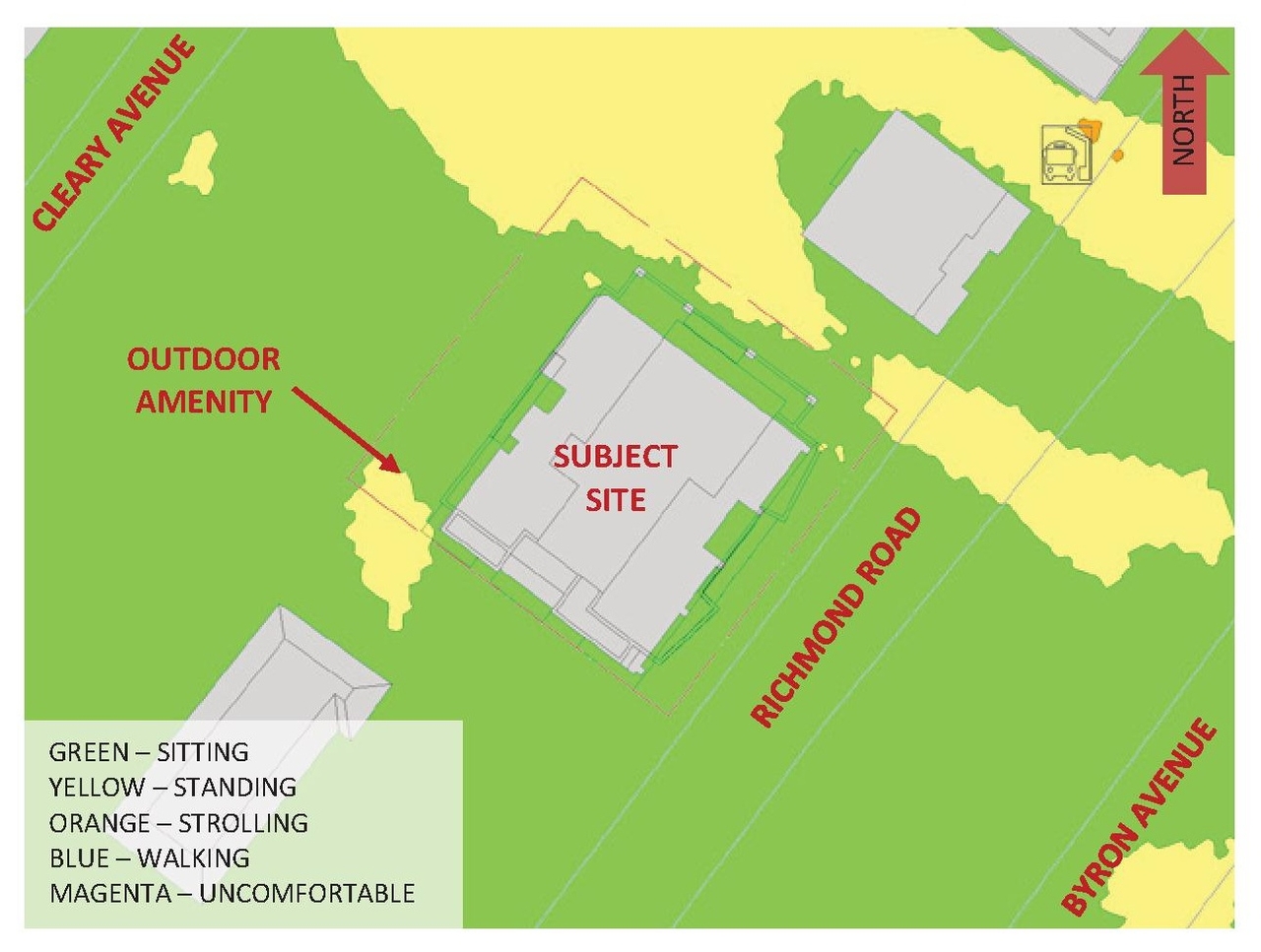 Construction site plan for project from page 52 of the file '2021-06-21 - Design Brief - D07-12-21-0088'