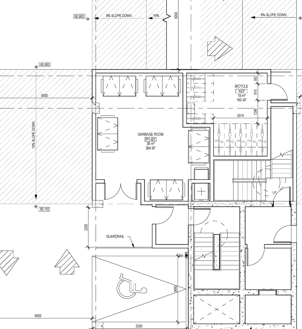 Floor plan for project from page 1 of the file '2022-06-03 - P1 Floor Plan - D07-12-21-0088'