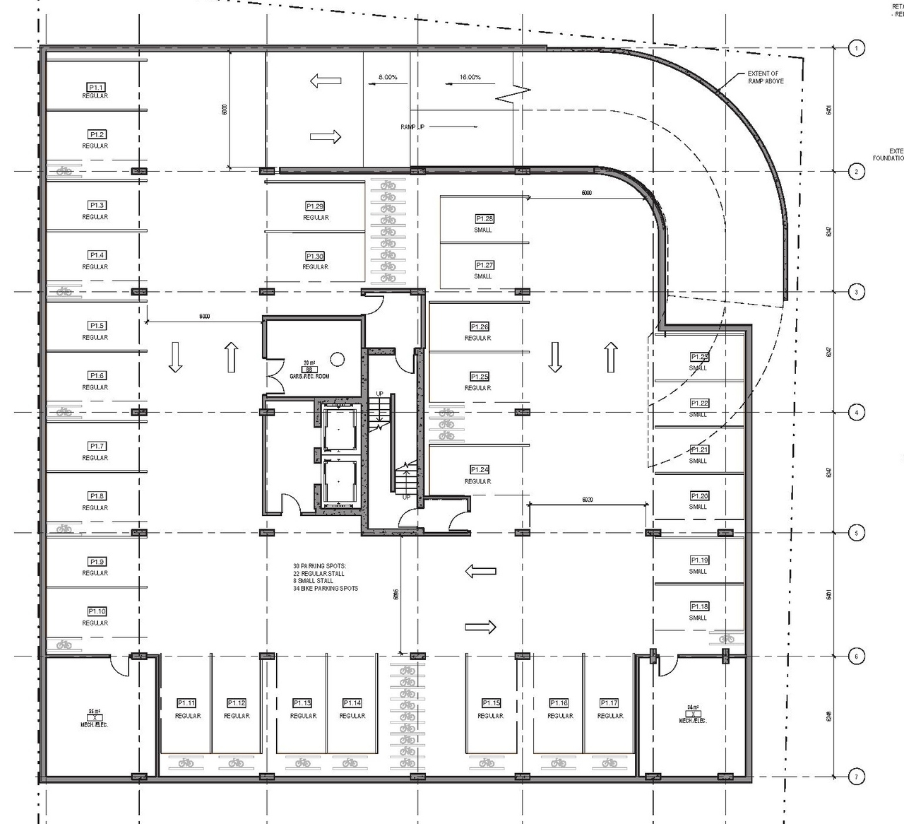Floor plan for project from page 13 of the file '2021-06-29 - Urban Design Package - D07-12-21-0094'