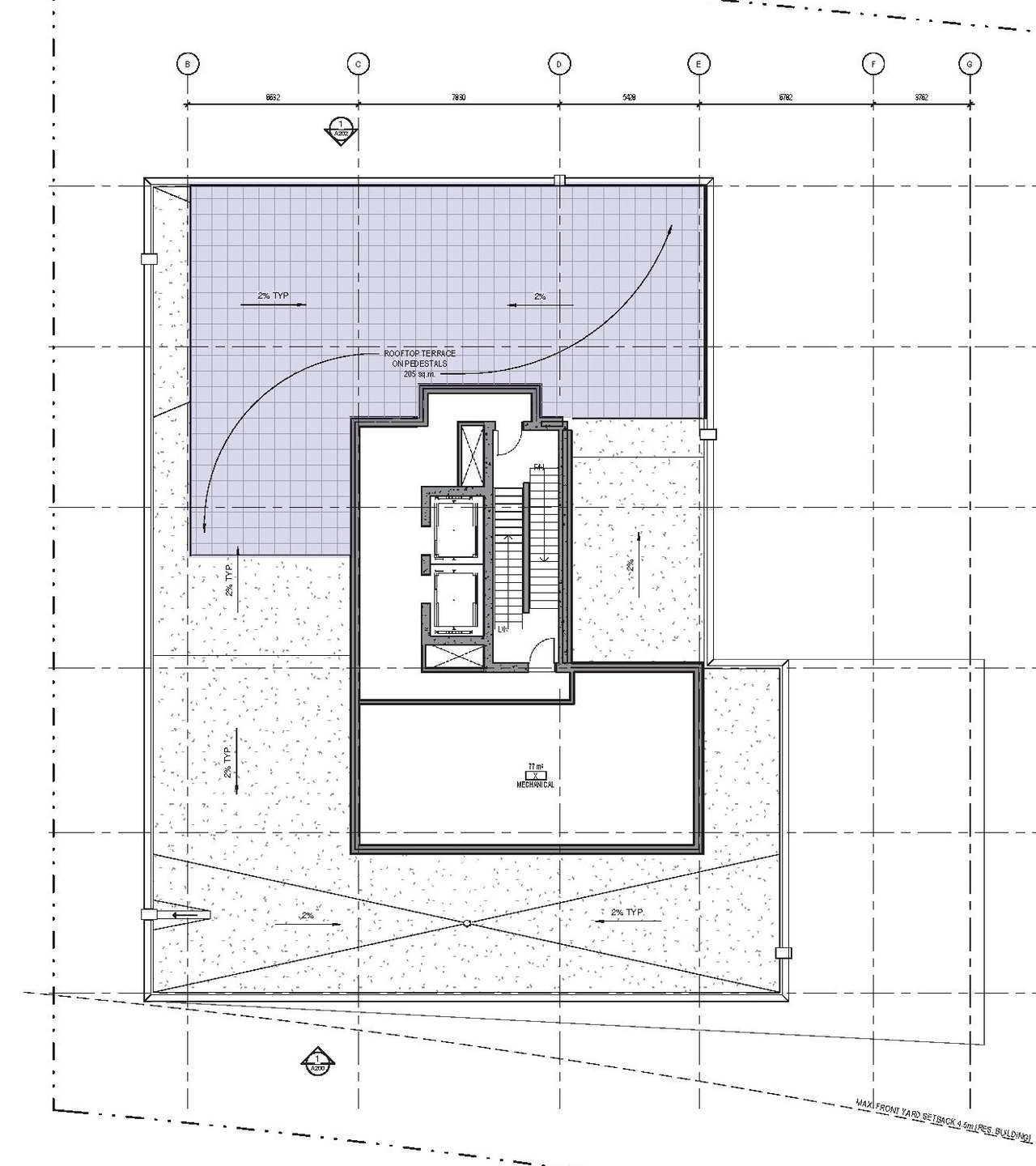 Floor plan for project from page 15 of the file '2021-06-29 - Urban Design Package - D07-12-21-0094'