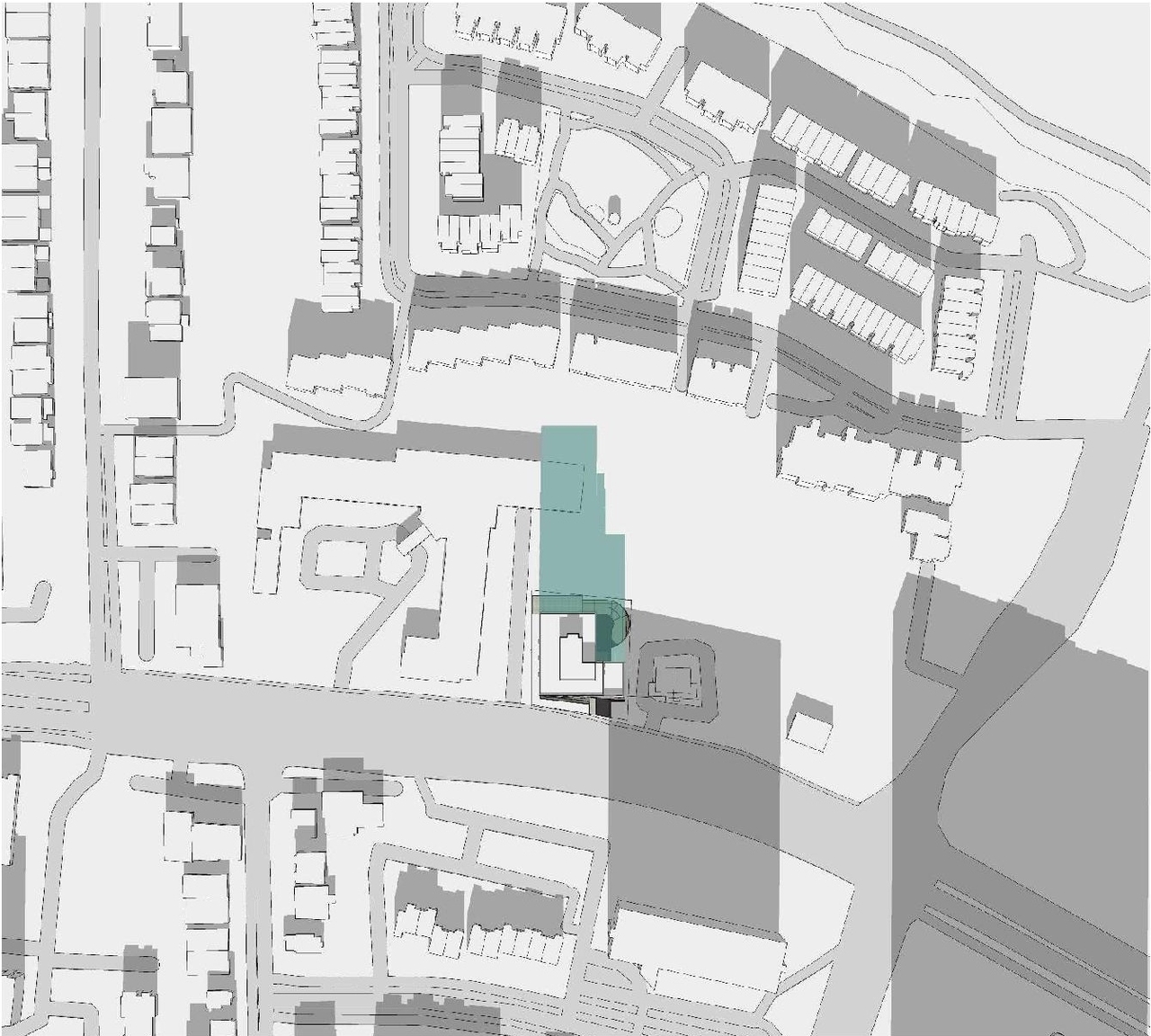 Construction site plan for project from page 24 of the file '2021-06-29 - Urban Design Package - D07-12-21-0094'