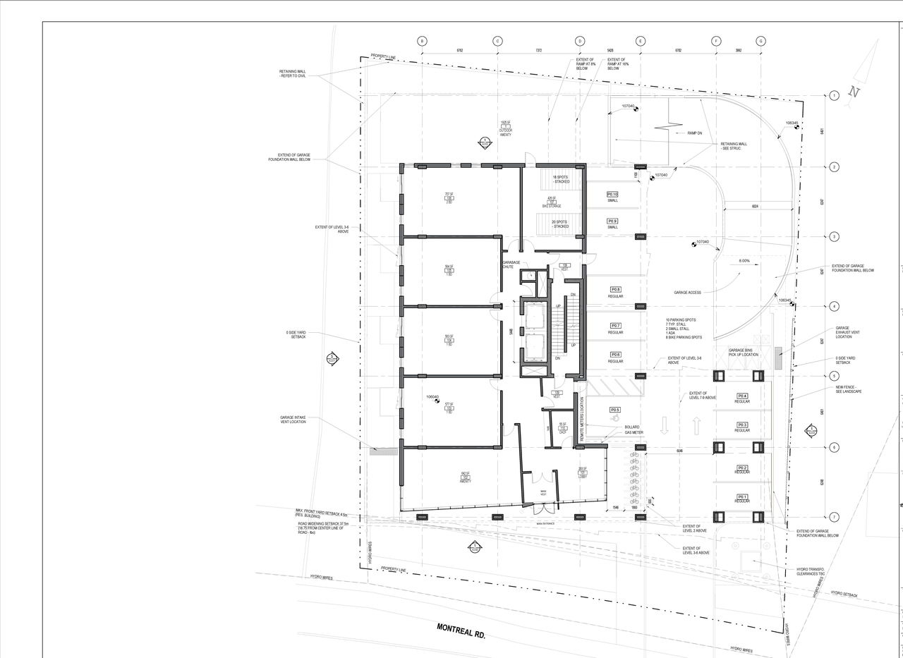 Floor plan for project from page 2 of the file '2022-05-11 - Floor Plans - D07-12-21-0094'