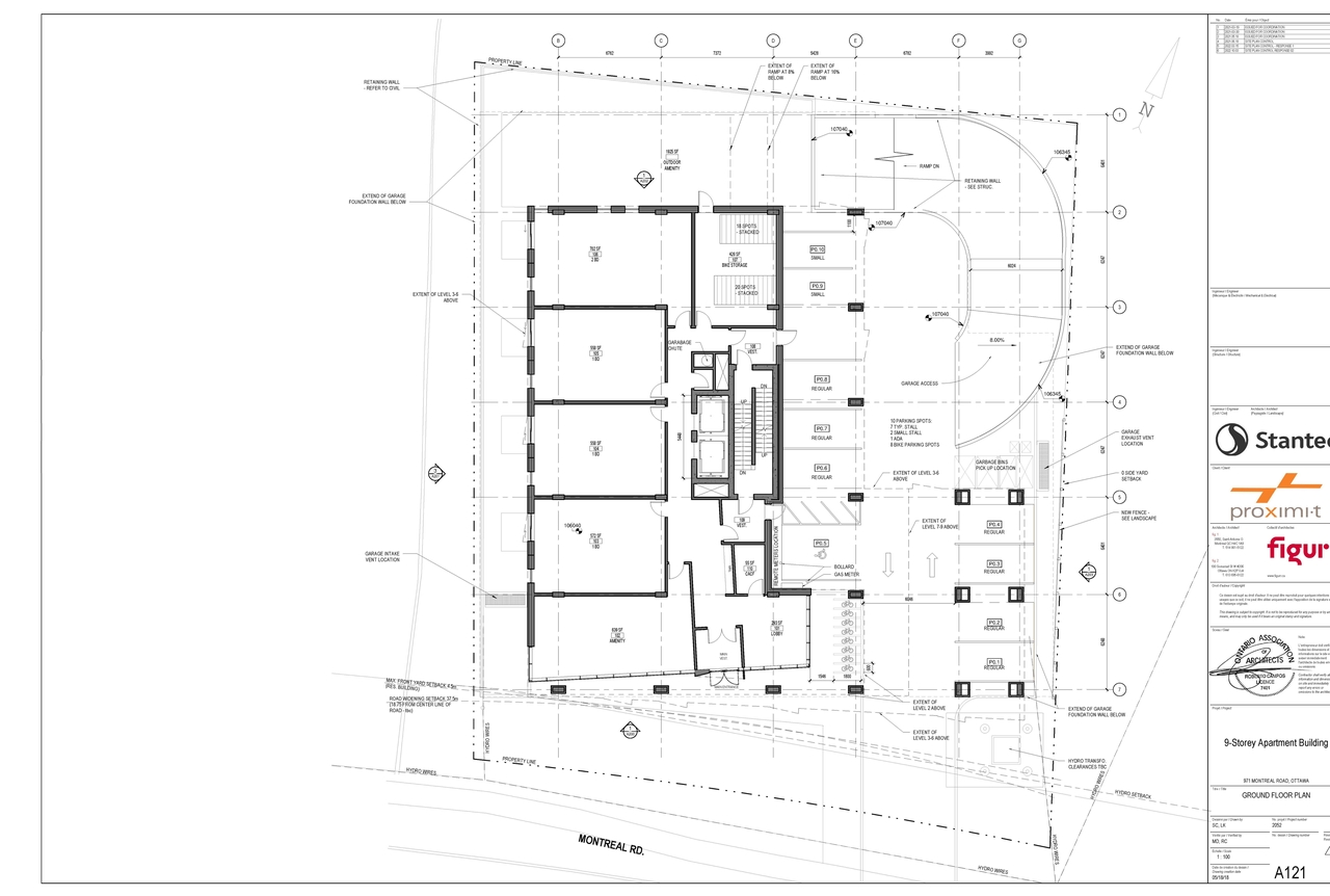 Floor plan for project from page 2 of the file '2022-10-07 - Floor Plans - D07-12-21-0094'