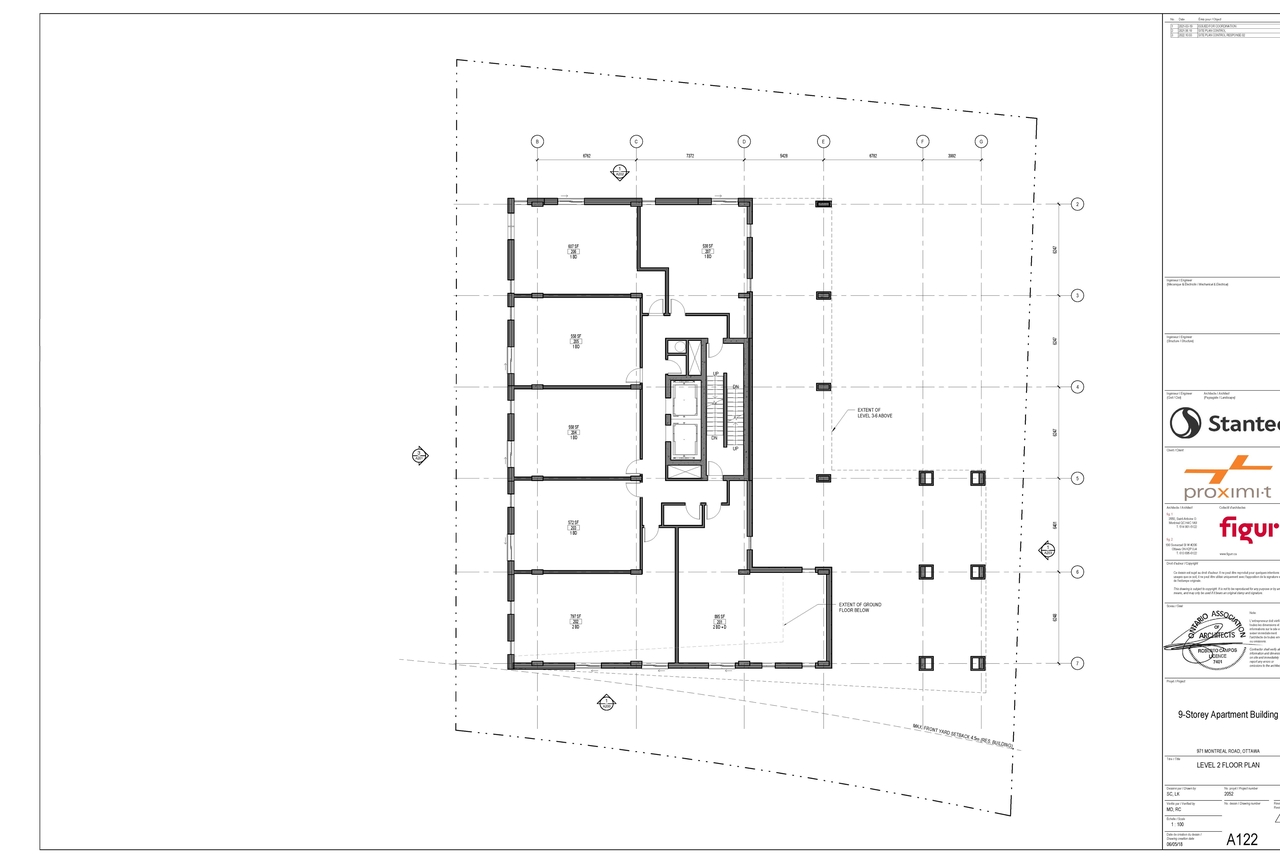 Floor plan for project from page 3 of the file '2022-10-07 - Floor Plans - D07-12-21-0094'