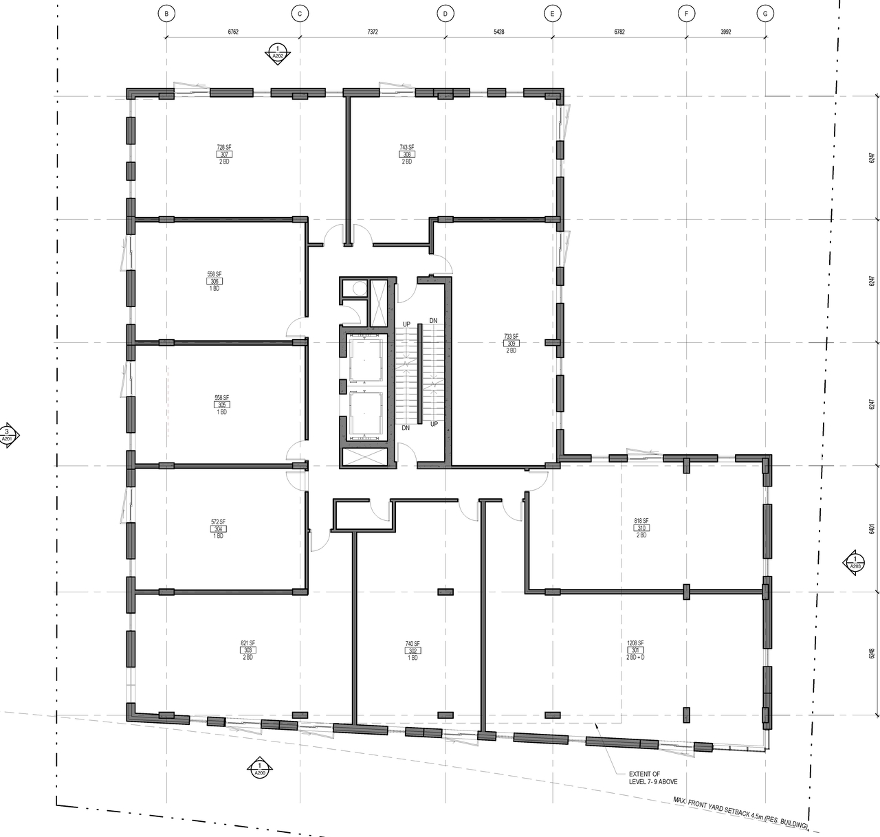 Floor plan for project from page 4 of the file '2022-10-07 - Floor Plans - D07-12-21-0094'