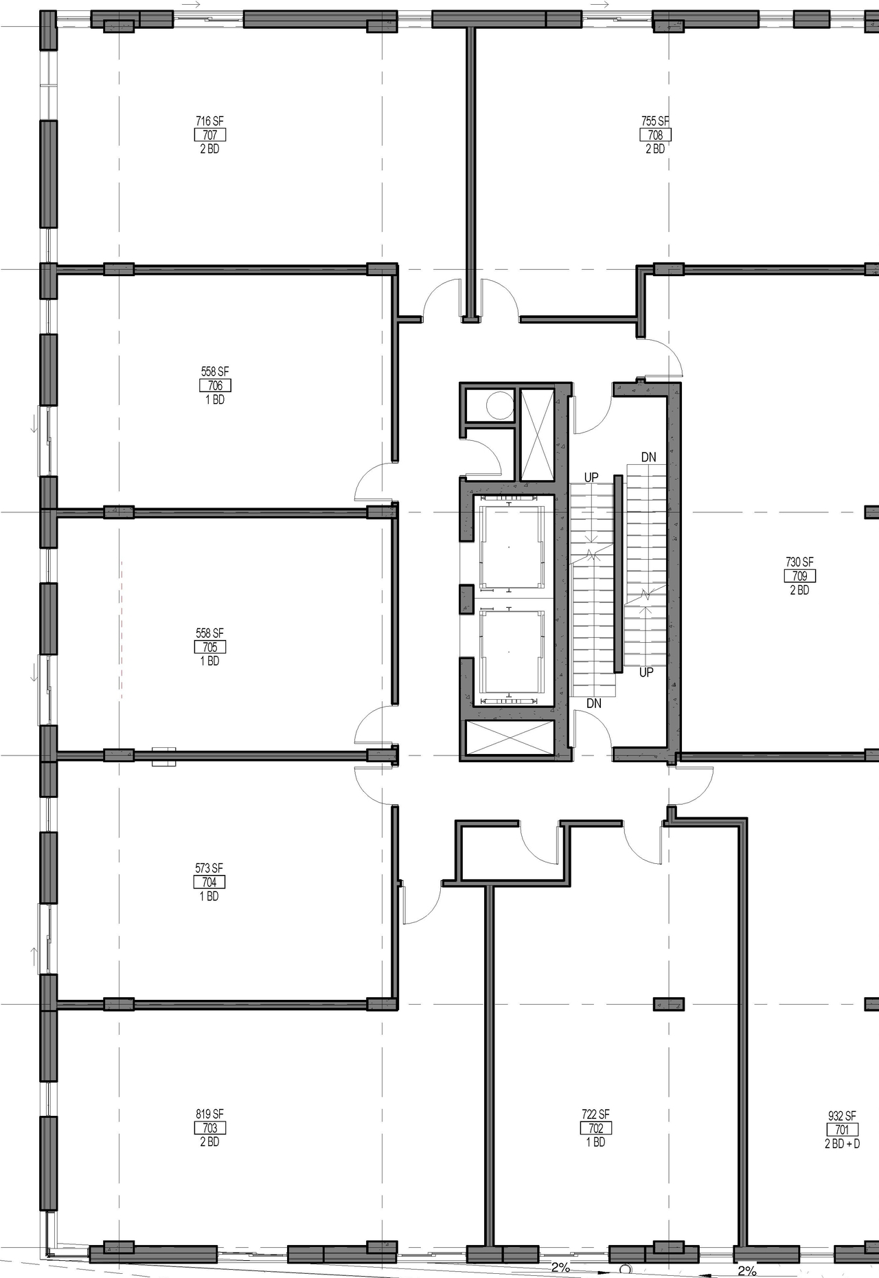 Floor plan for project from page 5 of the file '2022-10-07 - Floor Plans - D07-12-21-0094'