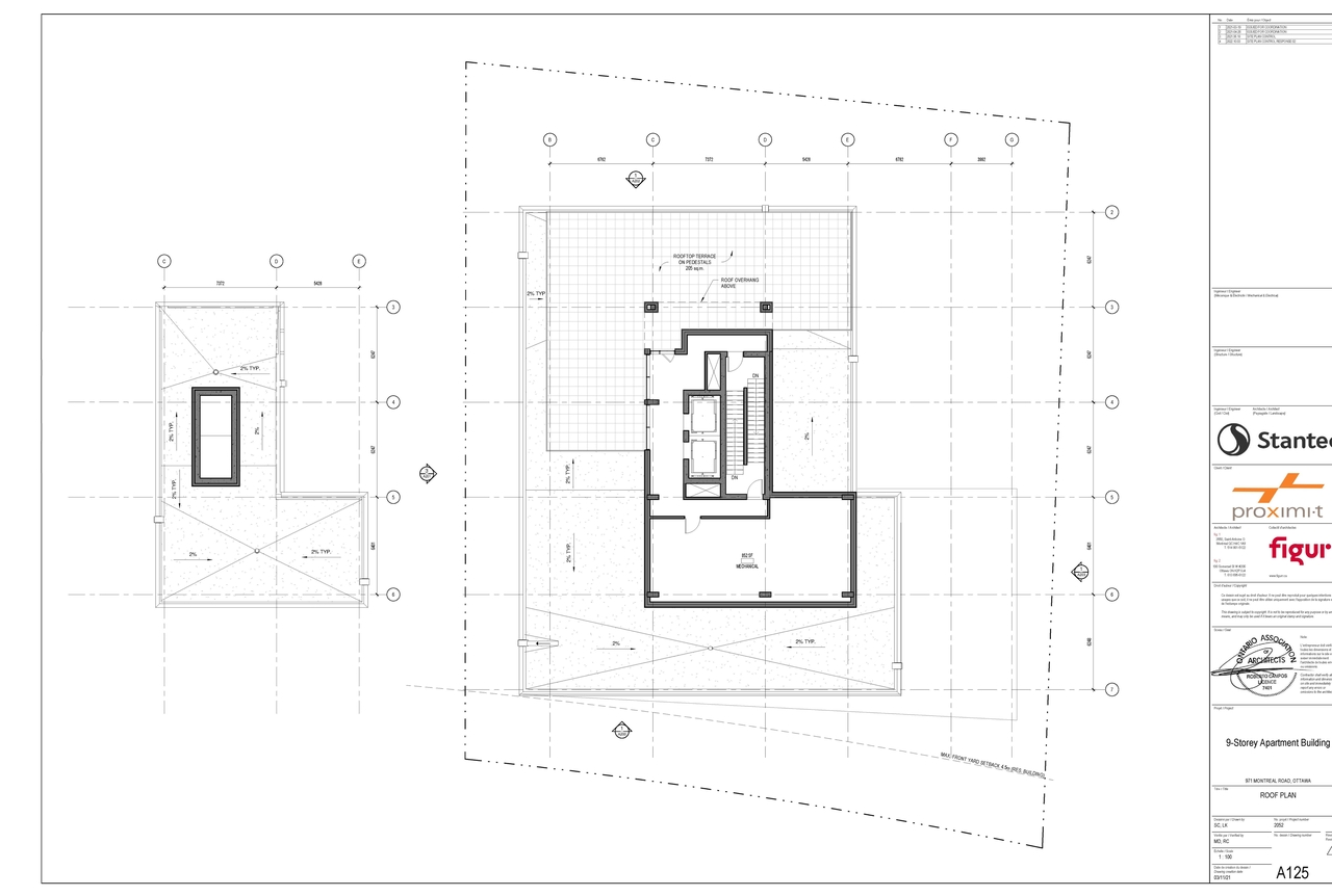 Floor plan for project from page 6 of the file '2022-10-07 - Floor Plans - D07-12-21-0094'
